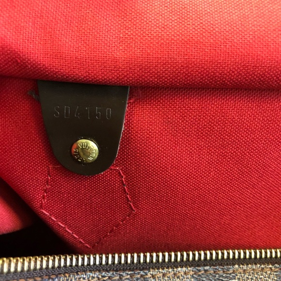 Louis Vuitton Speedy 35 Damier Ebene - Picture 8 of 8